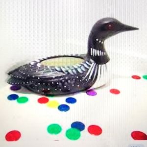 "Lovely Loon" Made in Canada Planter